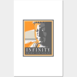 Buddha Art INFINITY Posters and Art